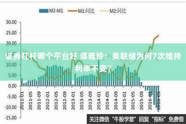 证券杠杆哪个平台好 谭雅玲：美联储为何7次维持利率不变？