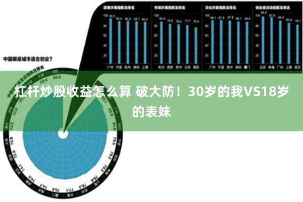 杠杆炒股收益怎么算 破大防！30岁的我VS18岁的表妹